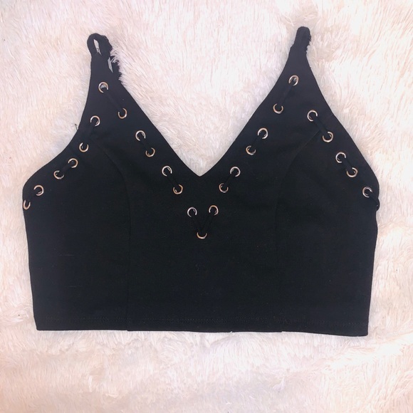 Forever 21 Tops - Forever 21 Super Cropped V-neck